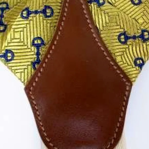 Authentic Gucci Tom Ford Rare Silk Horsebit Motif Suspenders Authentic Gucci Tom Ford Rare Silk Horsebit Motif Suspenders